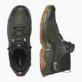Men's trekking boots Salomon X Reveal Chukka CSWP 2 green L41763000 13
