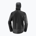 Men's running jacket Salomon Cross Wind deep black 5