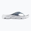Men's flip-flops Salomon Reelax Break 6.0 blue ashes/white/pearl blue 2