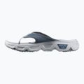 Men's flip-flops Salomon Reelax Break 6.0 blue ashes/white/pearl blue 3