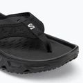 Salomon Reelax Break 6.0 women's flip flops black/black/alloy 7