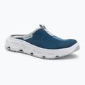 Salomon Reelax Slide 6.0 blue ashes/white/pearl men's flip-flops