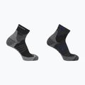 Salomon X Ultra Access Quarter trekking socks 2 pairs anthracite/black