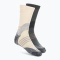 Salomon X Ultra Access Crew 2 pairs ebony/rainy day trekking socks