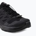 Women's trekking boots Salomon X-Adventure GTX Black/Black/Black 7