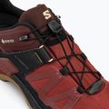 Men's trekking boots Salomon X Ultra 4 GTX maroon L47352700 8