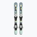 Children's downhill skis Salomon T1 Jr XS + C5 aquatic/safety yellow 6