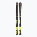 Salomon S/Max 8 XT + M11 GW black/driftwood/safety yellow downhill skis 6