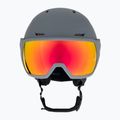 Salomon Pioneer LT Visor S2 ebony/red ski helmet 2