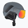 Salomon Pioneer LT Visor S2 ebony/red ski helmet 4