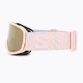 Salomon Lumi Flash tropical peach/flash gold children's ski goggles 4