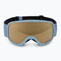 Salomon Rio Jr children's ski goggles smoke blue/flash gold 3
