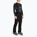 Men's Salomon Edge deep black ski trousers