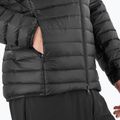 Men's down jacket Salomon Elixir Micro Down Hoodie deep black 4