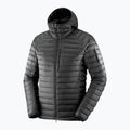 Men's down jacket Salomon Elixir Micro Down Hoodie deep black 5