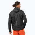 Men's Salomon Bonatti Waterproof deep black running jacket 2