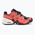 Men's running shoes Salomon Spikecross 6 GTX cow hide/black/neon flame 2