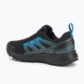 Men's running shoes Salomon Wander GTX black/darkest spruce/ibiza blue 3