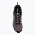 Women's running shoes Salomon Wander moonscape/black/pastel lilac 5
