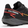 Salomon Thundercross men's running shoes black/quiet shade/fiery coral 10