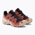 Women's running shoes Salomon Speedcross 6 GTX black/cow hide/faded rose 7