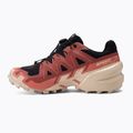 Women's running shoes Salomon Speedcross 6 GTX black/cow hide/faded rose 3