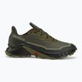 Men's running shoes Salomon Alphacross 5 GTX olive night/black 2