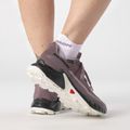 Women's running shoes Salomon Alphacross 5 GTX moonscape/black/white 11