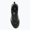 Men's running shoes Salomon Sense Ride 5 black/laurel wreath/green gecko 7