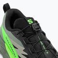 Men's running shoes Salomon Sense Ride 5 black/laurel wreath/green gecko 9