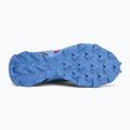 Women's running shoes Salomon Alphacross 5 bering sea/carbon/blue heron 4