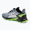 Salomon Supercross 4 men's running shoes flint stone/black/green gecko 3