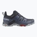 Men's trekking boots Salomon X Ultra 4 GTX carbon/bering sea/pearl blue 9