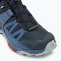 Men's trekking boots Salomon X Ultra 4 GTX carbon/bering sea/pearl blue 7