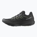 Men's Salomon Pulsar Trail running shoes black/black/green gecko 13