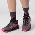 Women's running shoes Salomon Sense Ride 5 plum kitten/black/pink glo 11