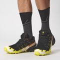 Salomon Speedcross Crew black/ magnet/ quarry running socks 2