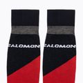 Salomon S/Access ski socks beluga/grenadine/black 4