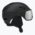 Salomon Pioneer Visor black/silver ski helmet