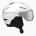 Salomon Pioneer Visor S2 ski helmet white/silver