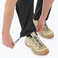 Men's Salomon Outerpath Base deep black rain trousers 6