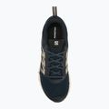 Men's Salomon Wander carbon/india ink/almond buff running shoes 5