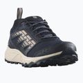 Men's Salomon Wander carbon/india ink/almond buff running shoes 8