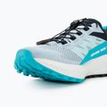 Women's running shoes Salomon Sense Ride 5 cashmere blue/carbon/peacock blue 7