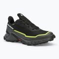 Men's running shoes Salomon Alphacross 5 GTX black/peat/sulphur spring