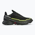 Men's running shoes Salomon Alphacross 5 GTX black/peat/sulphur spring 2