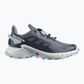 Salomon Supercross 4 women's running shoes grisaille/white/cashmere blue 9