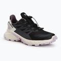 Women's running shoes Salomon Supercross 4 GTX black/vanilla ice /orchid petal