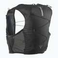 Salomon Active Skin 8 set black/metal running vest 2