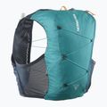 Salomon Active Skin 8 set running vest tahitian tide/carbon 2